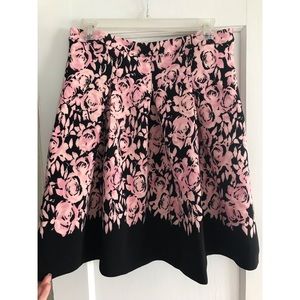 Floral dress skirt